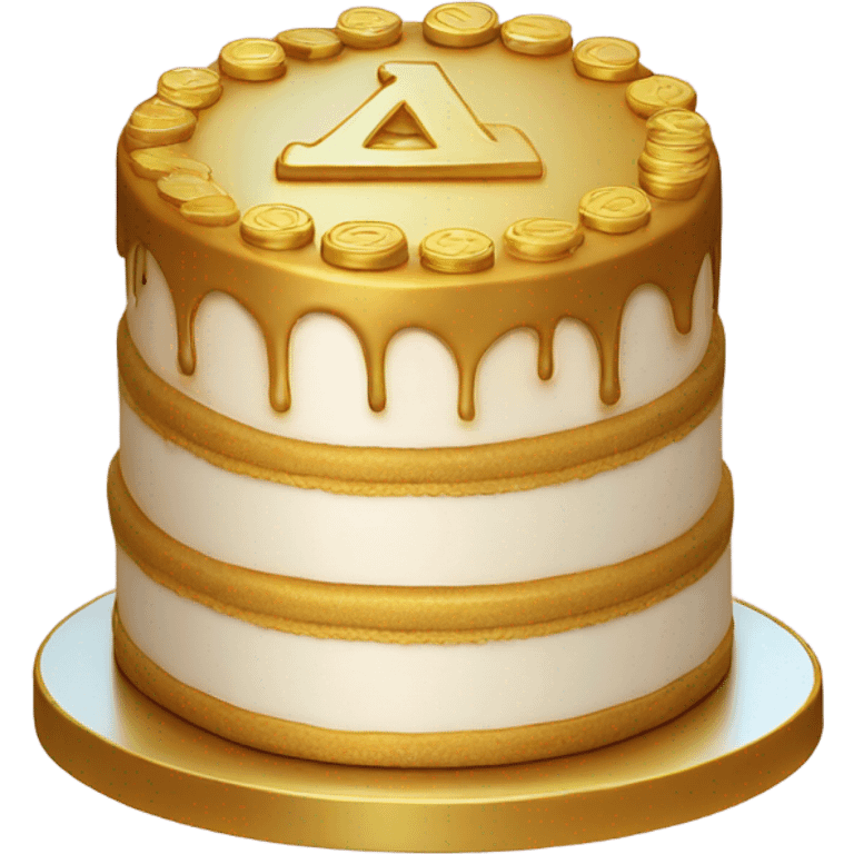 Cake coin emoji