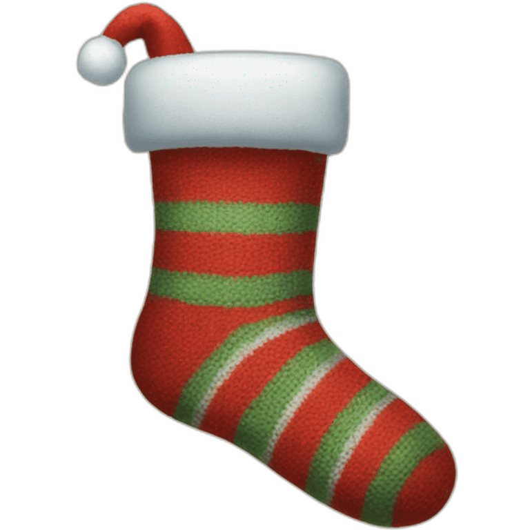 christmas sock B emoji