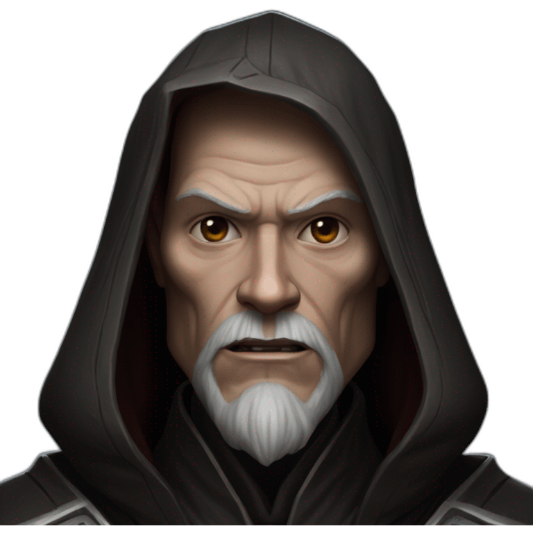 hyperrealist sith jedi in world of warcraft emoji