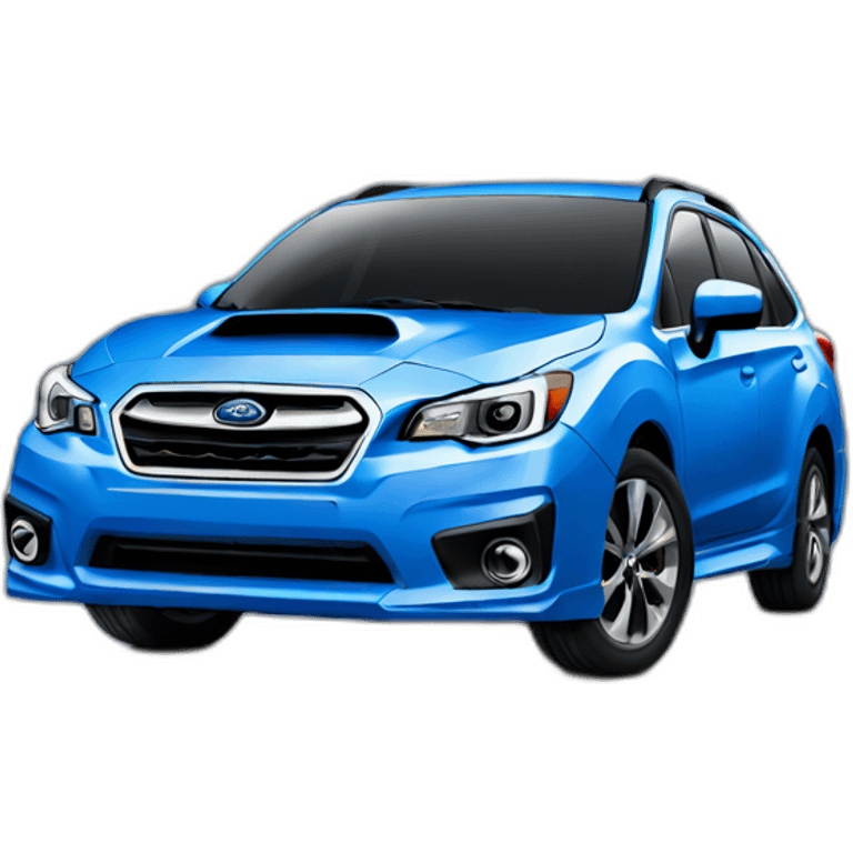 blue subaru emoji