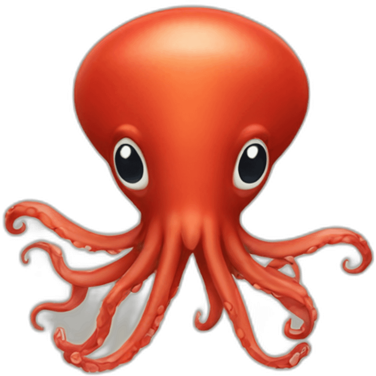 red squid emoji