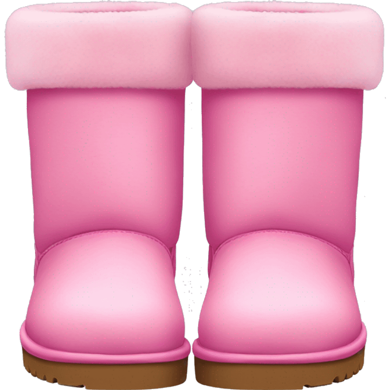 Pink uggs emoji