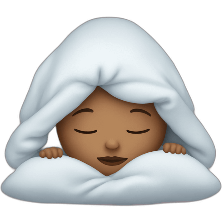 North west sleep emoji