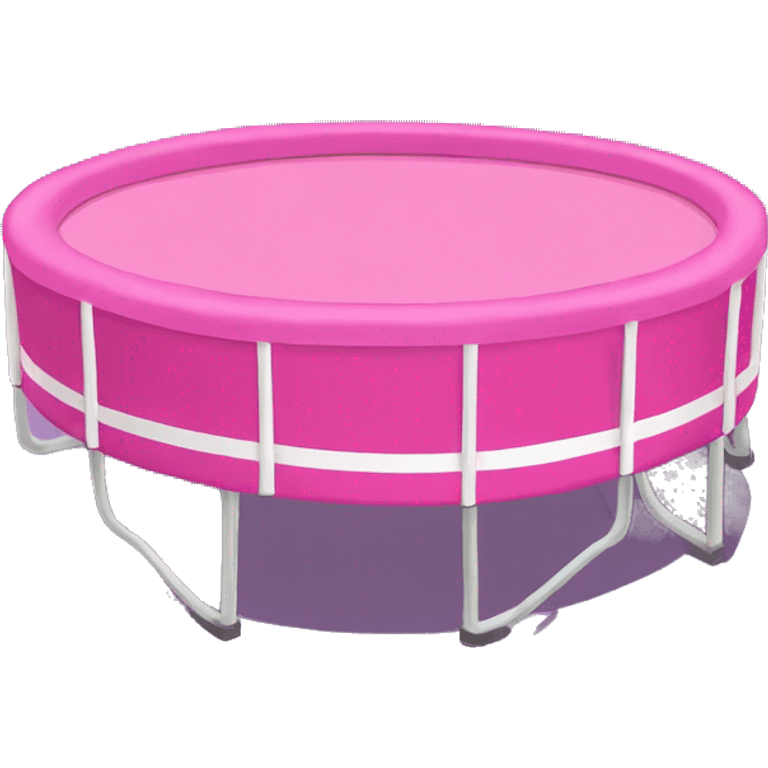 Pink trampoline emoji