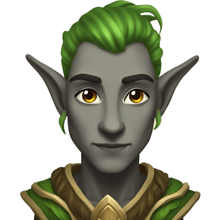 druid elf male wow emoji