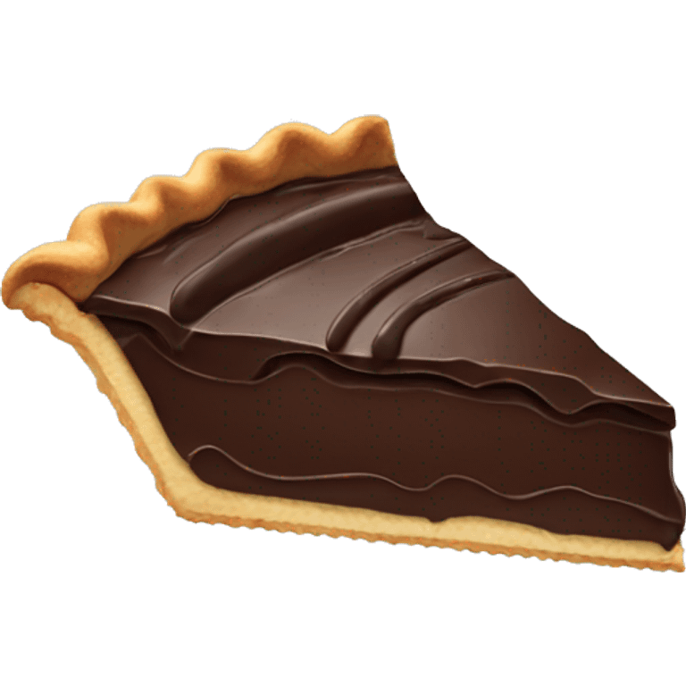 chocolate pie emoji