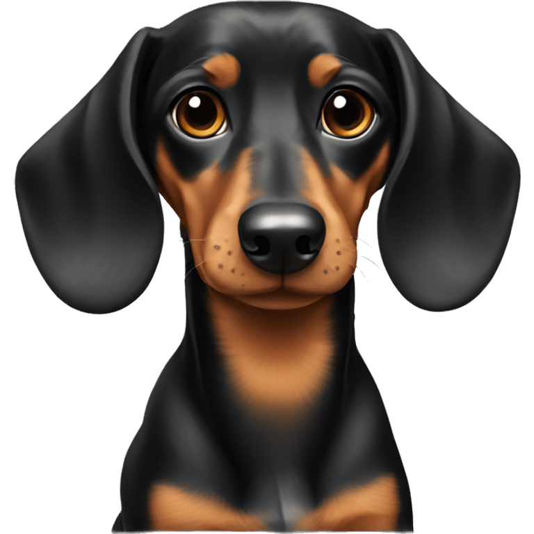 black-and-tan-dachshund emoji