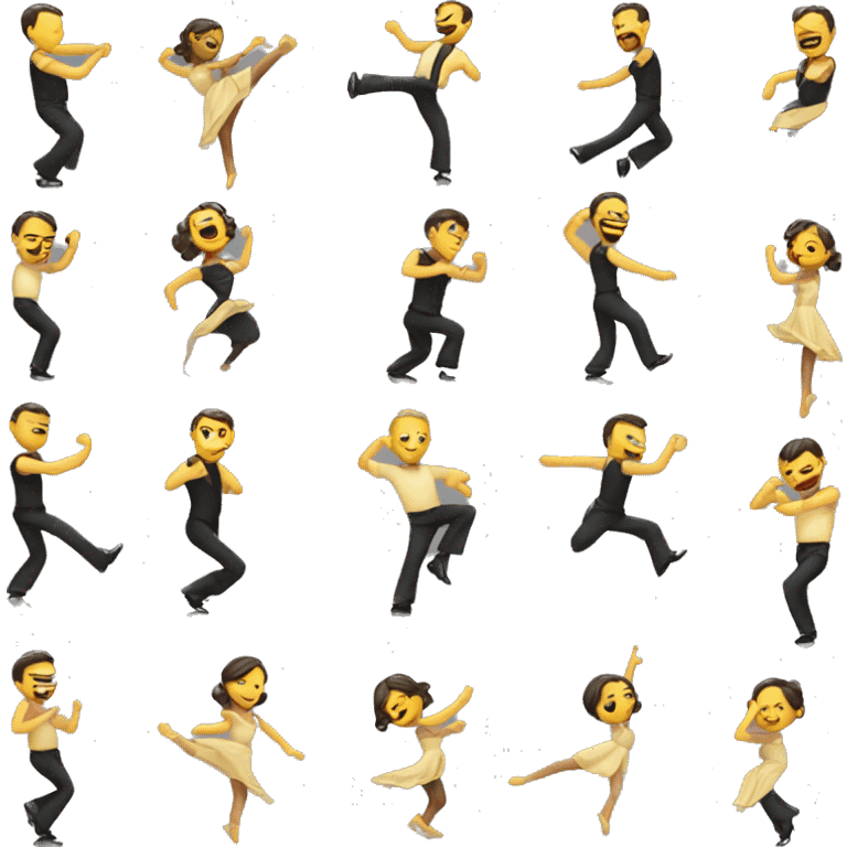 dancing, tango, swing, emoji