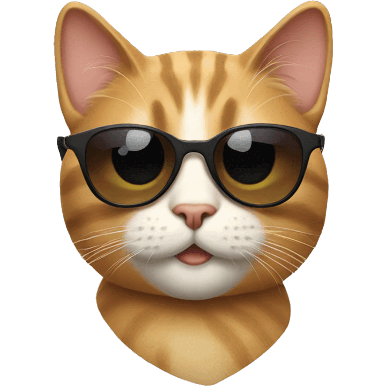 cat with sunglasses  emoji