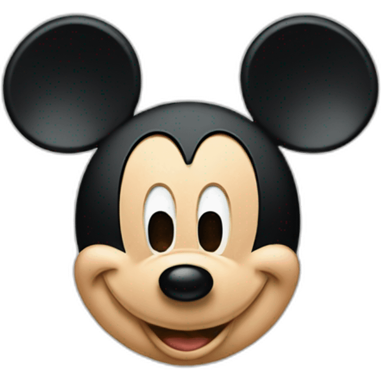 Mickey Mouse emoji