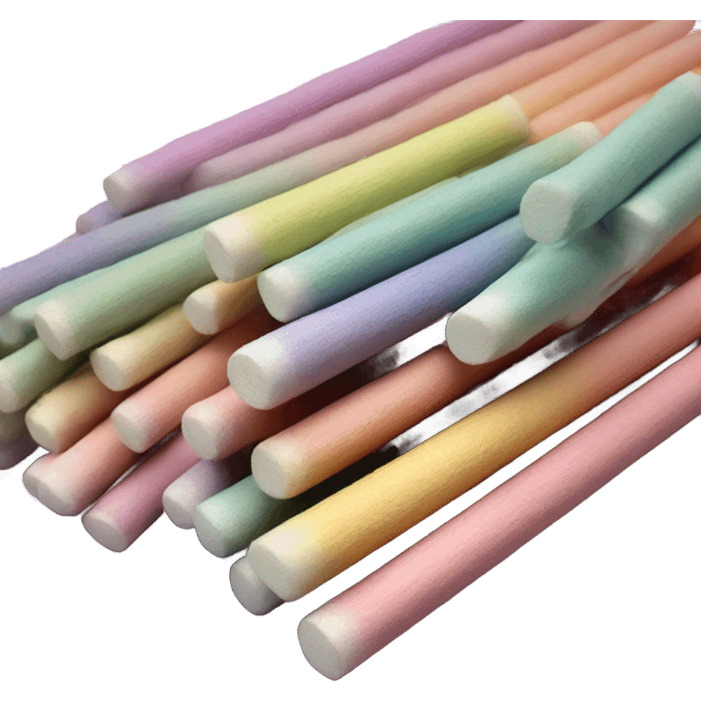 dry pastel sticks emoji