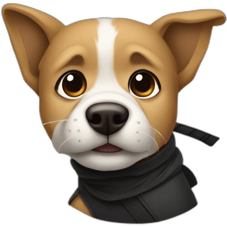 Perro Ninjs emoji