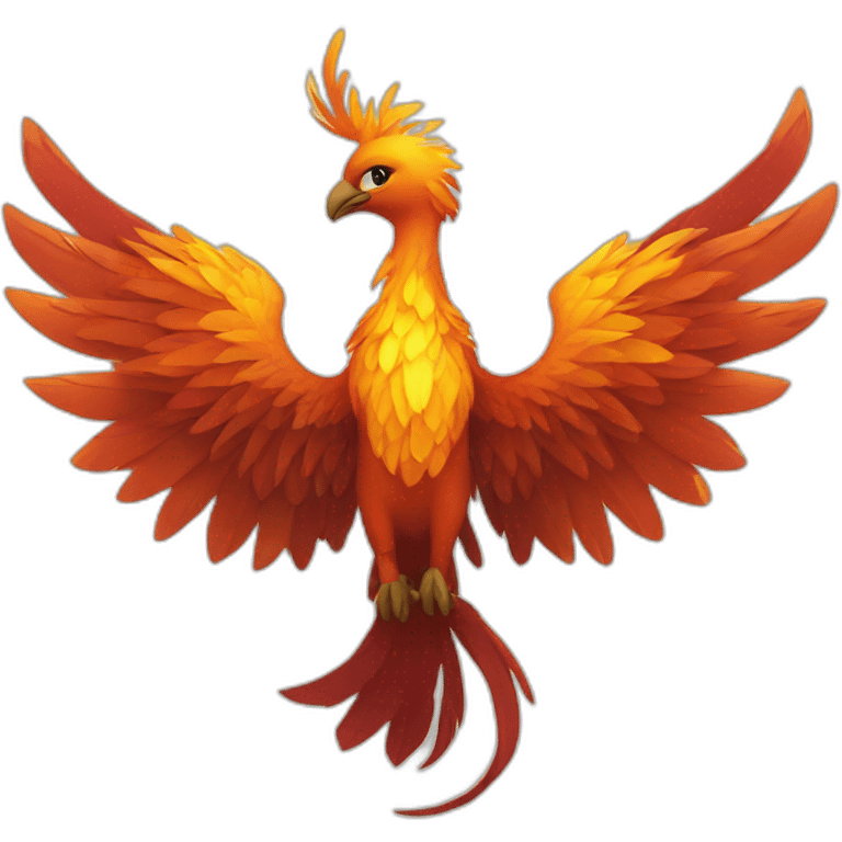 PHOENIX dans un logo emoji