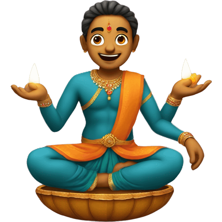 Diwali, happy, exi emoji