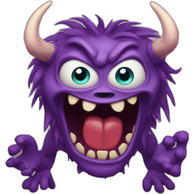 Crazy  monster tazz emoji