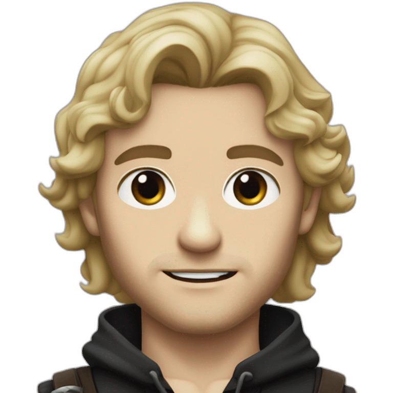 Klaus mikaelson realistic detailed emoji