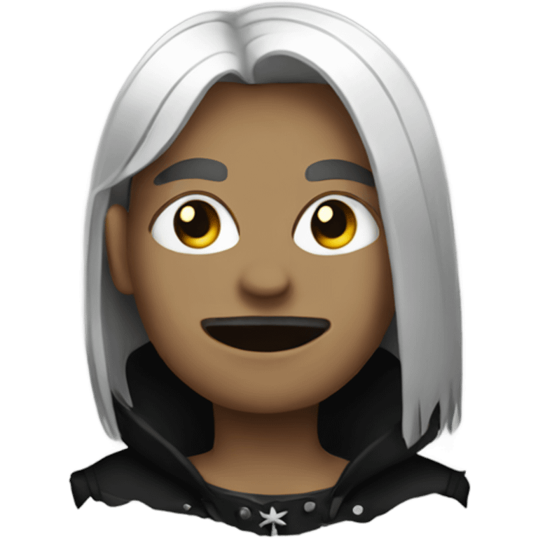 Goth emoji