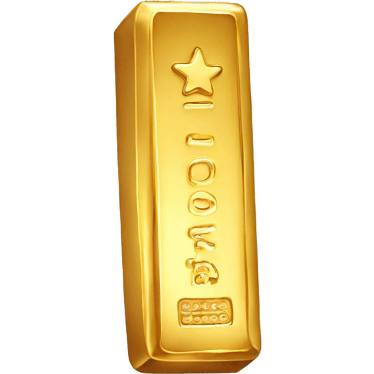 gold bar emoji