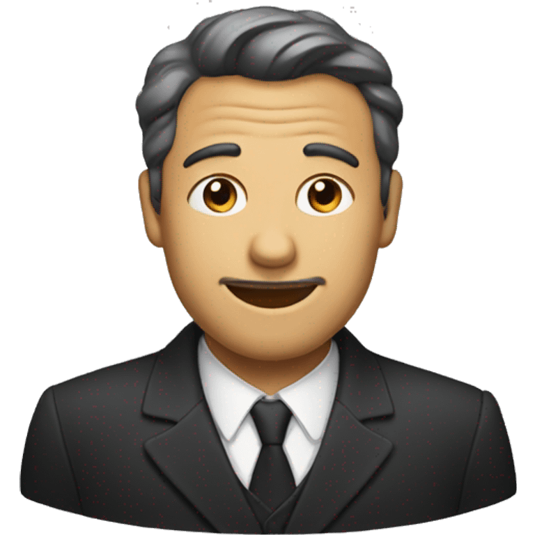 Homme noir qui boit du thé emoji