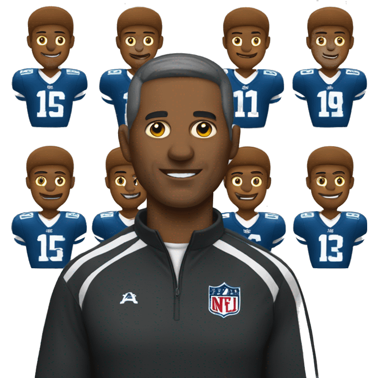 Football Head Coach emoji