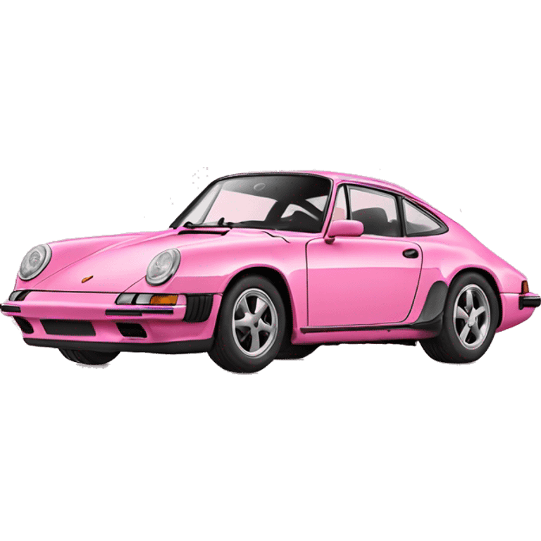 pink porsche emoji