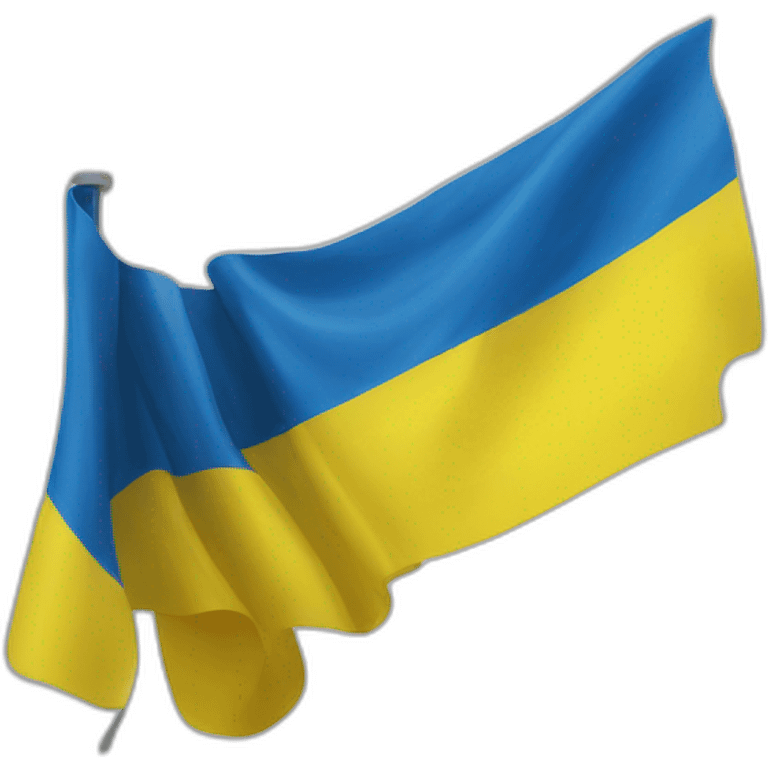 deny sign with ukraine flag emoji