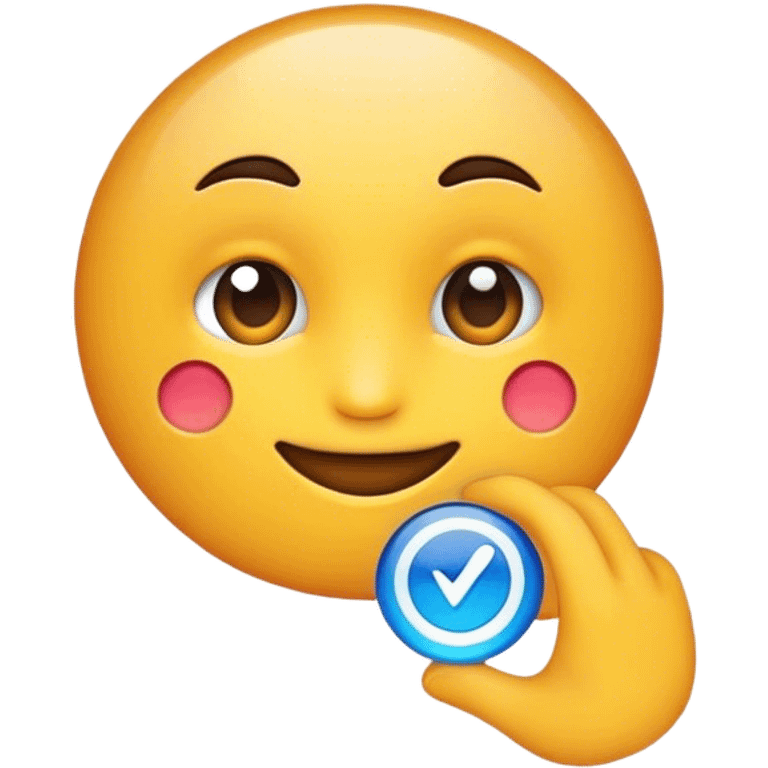 Verify emoji