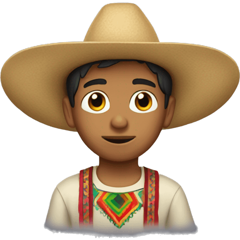 mexican boy pancho emoji