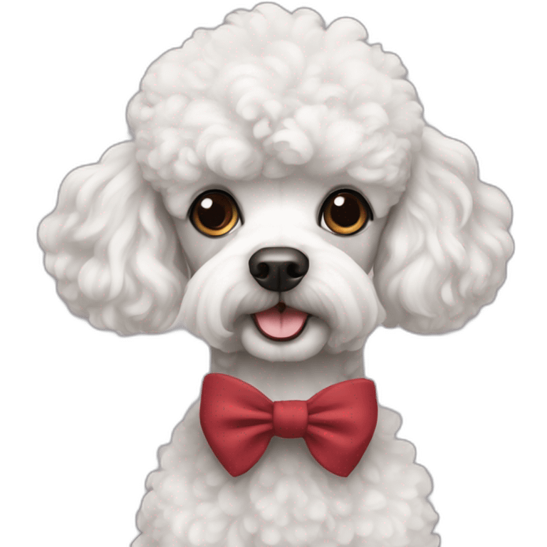 poodle Mr. Darcy emoji