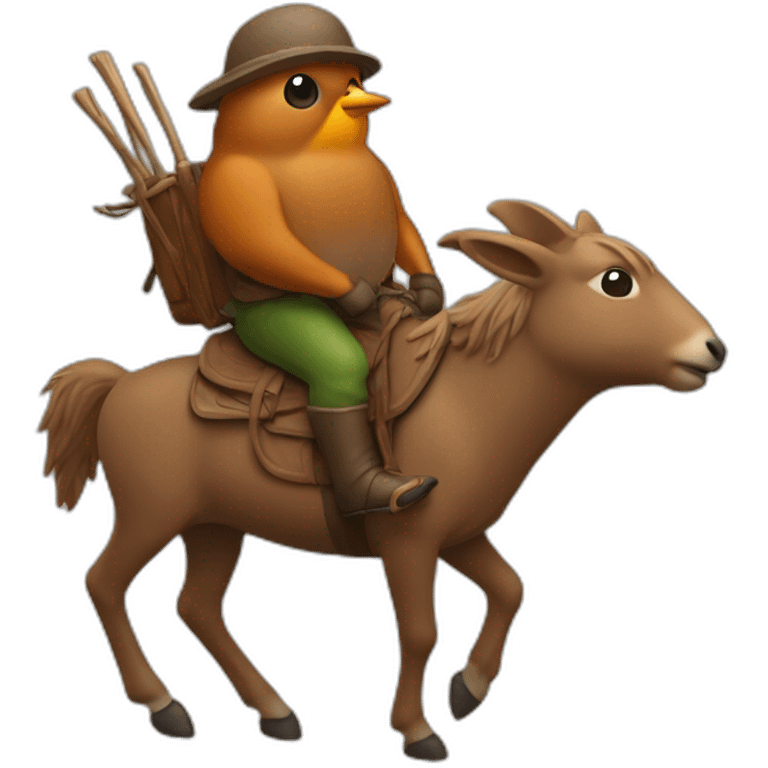 Robin des Bois sur un chameau emoji