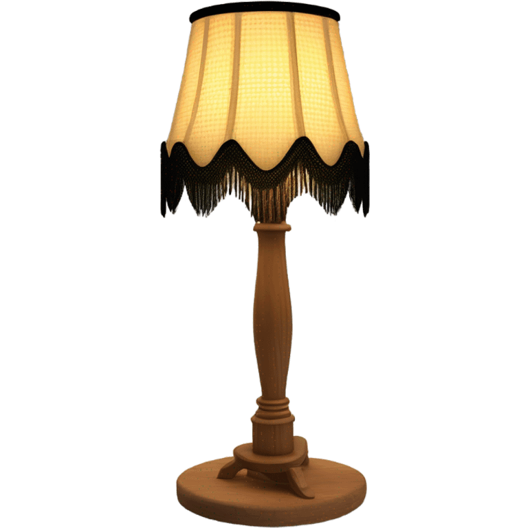 Leg lamp from the movie “A Christmas Story” emoji