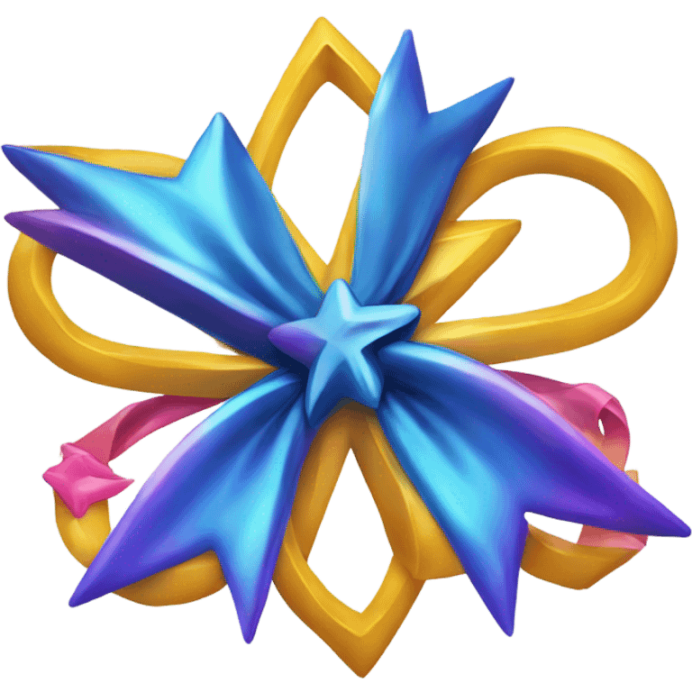 Star bow emoji