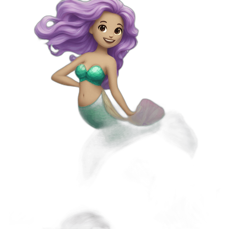 Mermaid with tail emoji