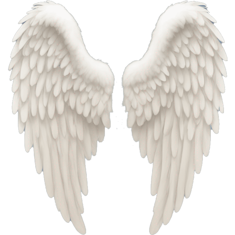 Angel wing emoji