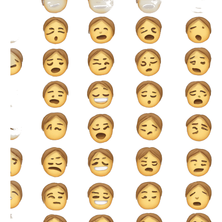 Face with eyes closed and hearts in top emoji