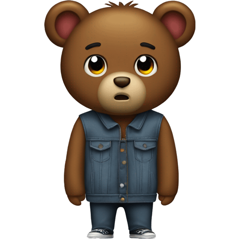 kanye west dropout bear emoji