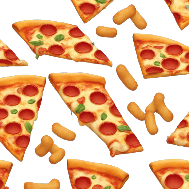 A delicious pizza emoji emoji