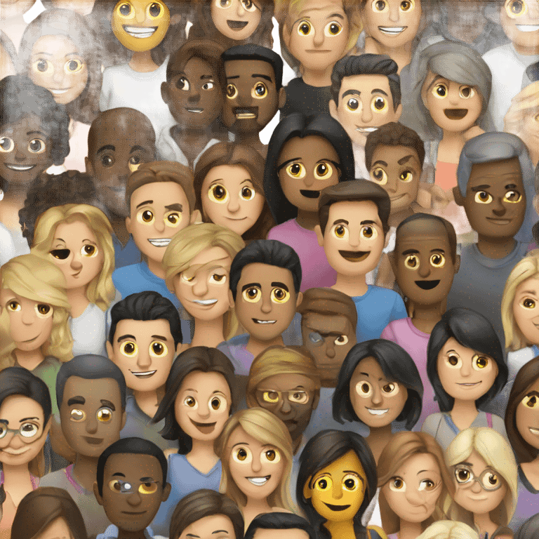 crowd of people emoji