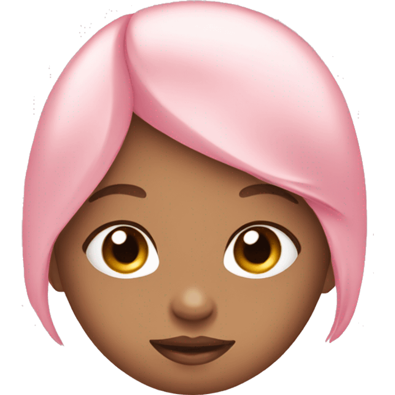 Cute baby pink agenda emoji