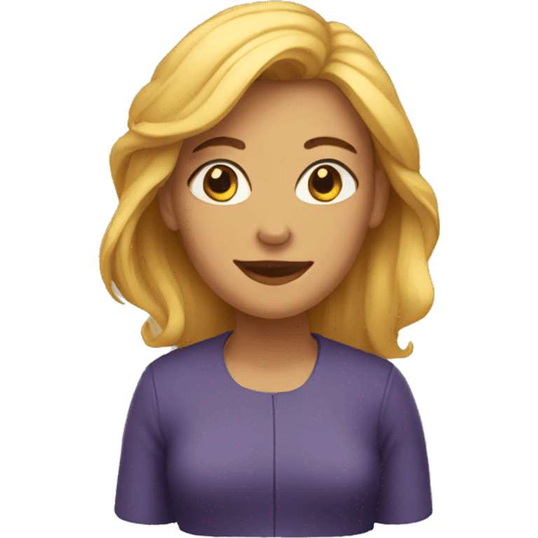 A woman  emoji