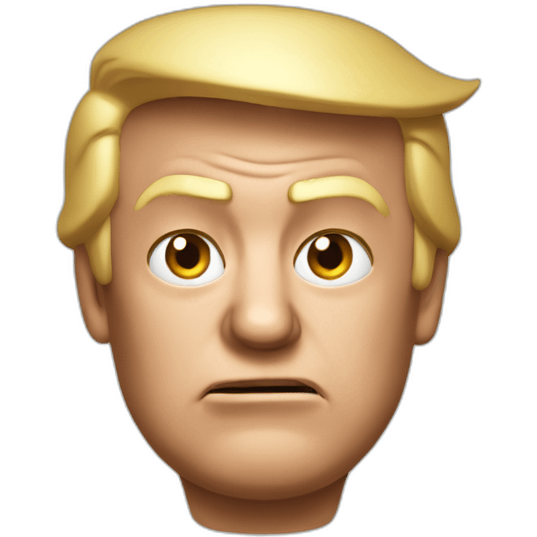 Donald trump mad emoji