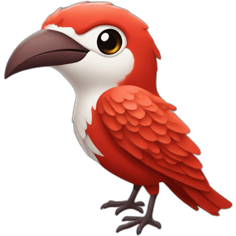 vermilion bird emoji