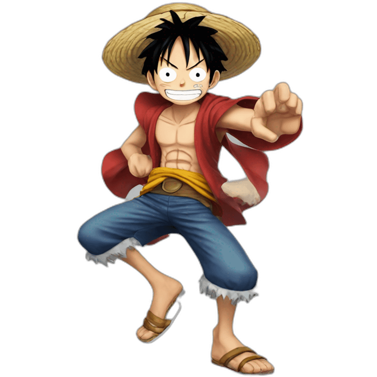 Luffy badass emoji