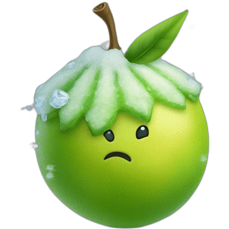 Frozen Pritty limon emoji