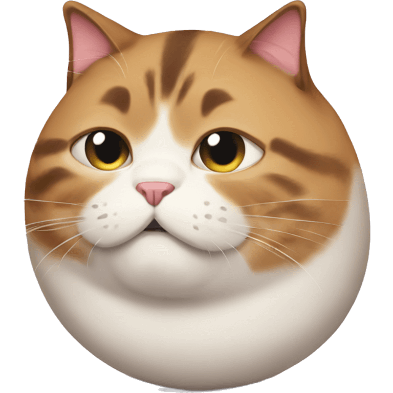 Really fat cat emoji