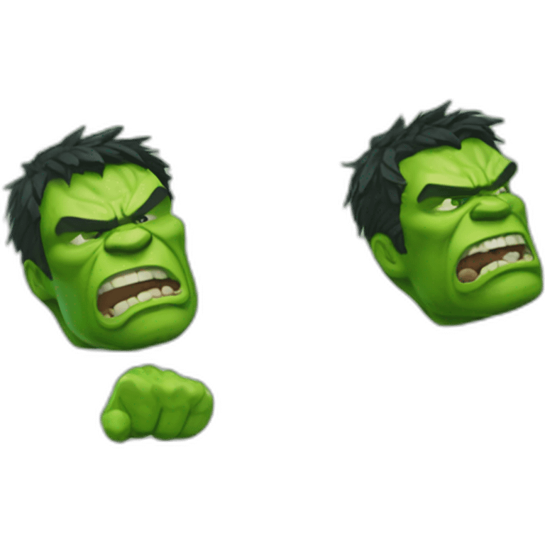 Hulk smash emoji