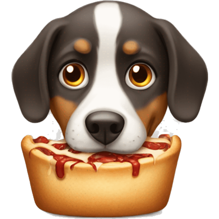 hungry dog emoji