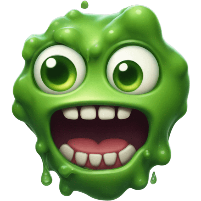 Booger monster emoji