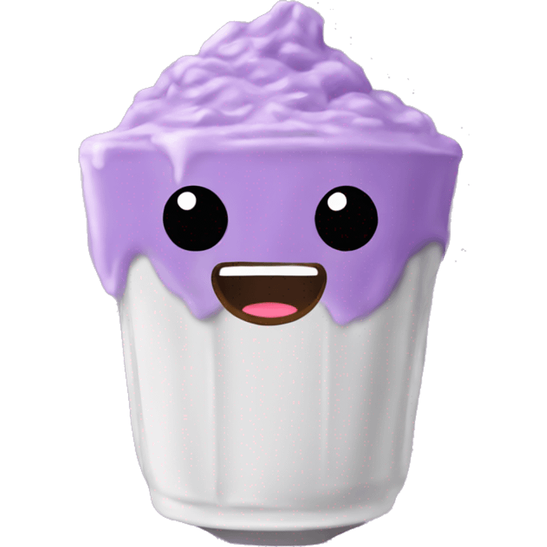 taro boba emoji