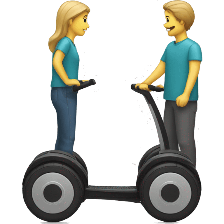 groupe en segway emoji